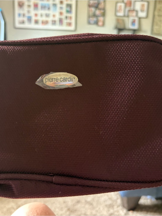 Pierre Cardin Other - Pierre Cardin Men's Burgundy Travel Toiletry Bag